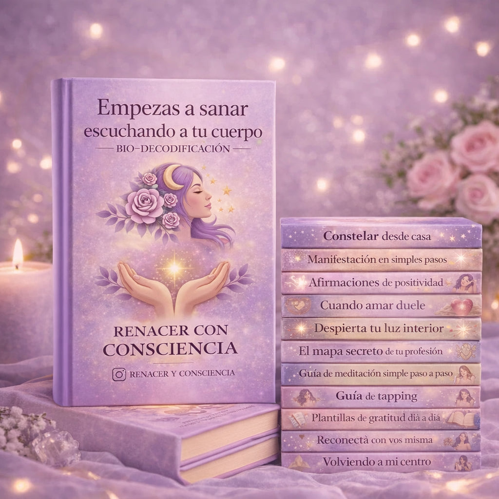 Empezás a Sanar Escuchando Tu Cuerpo EBOOK + 10 REGALOS